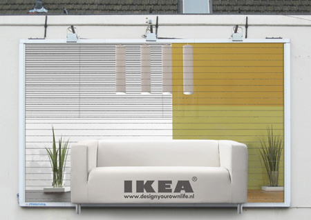 Экспрессивная реклама от IKEA